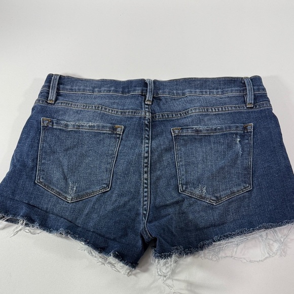 Frame Denim Blue Shorts women’s Size 28 - Picture 3 of 5
